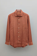 Camicia Uomo Mastricamiciai Mattone Taglia 42