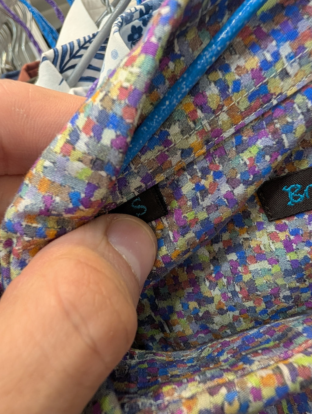 Camicia Uomo Brouback Taglia S Fantasia