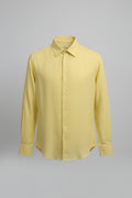 Camicia Uomo 100% Lino Giallo IMPURE S e XXL