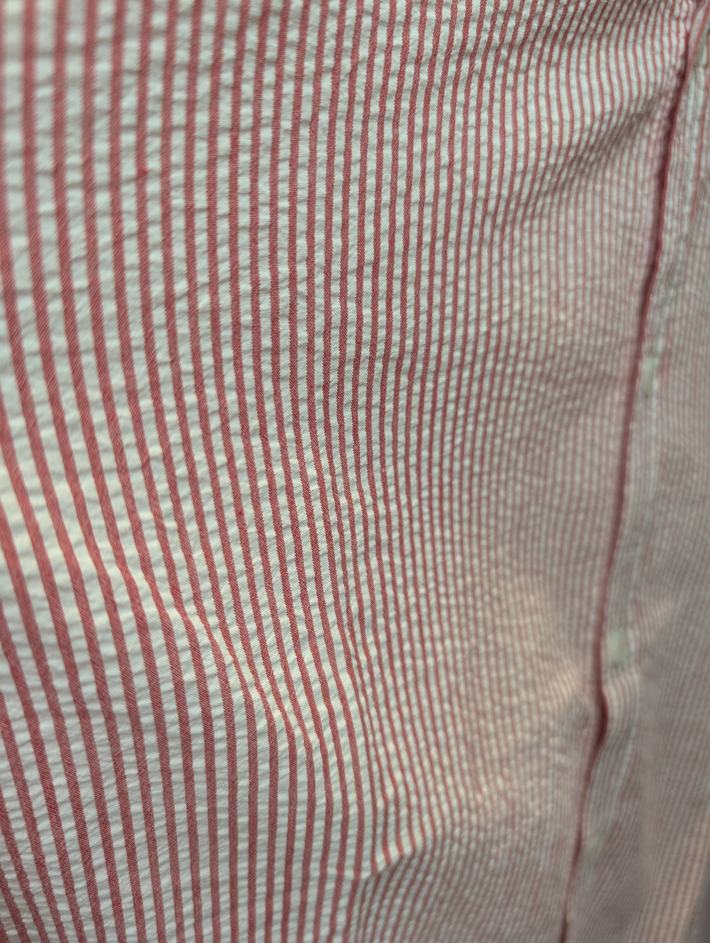 Camicia Uomo IMPURE a Righe Rosso in Cotone Taglia M