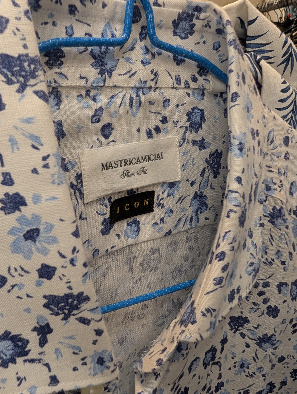 Camicia Uomo Mastricamiciai Fantasia Taglia 41