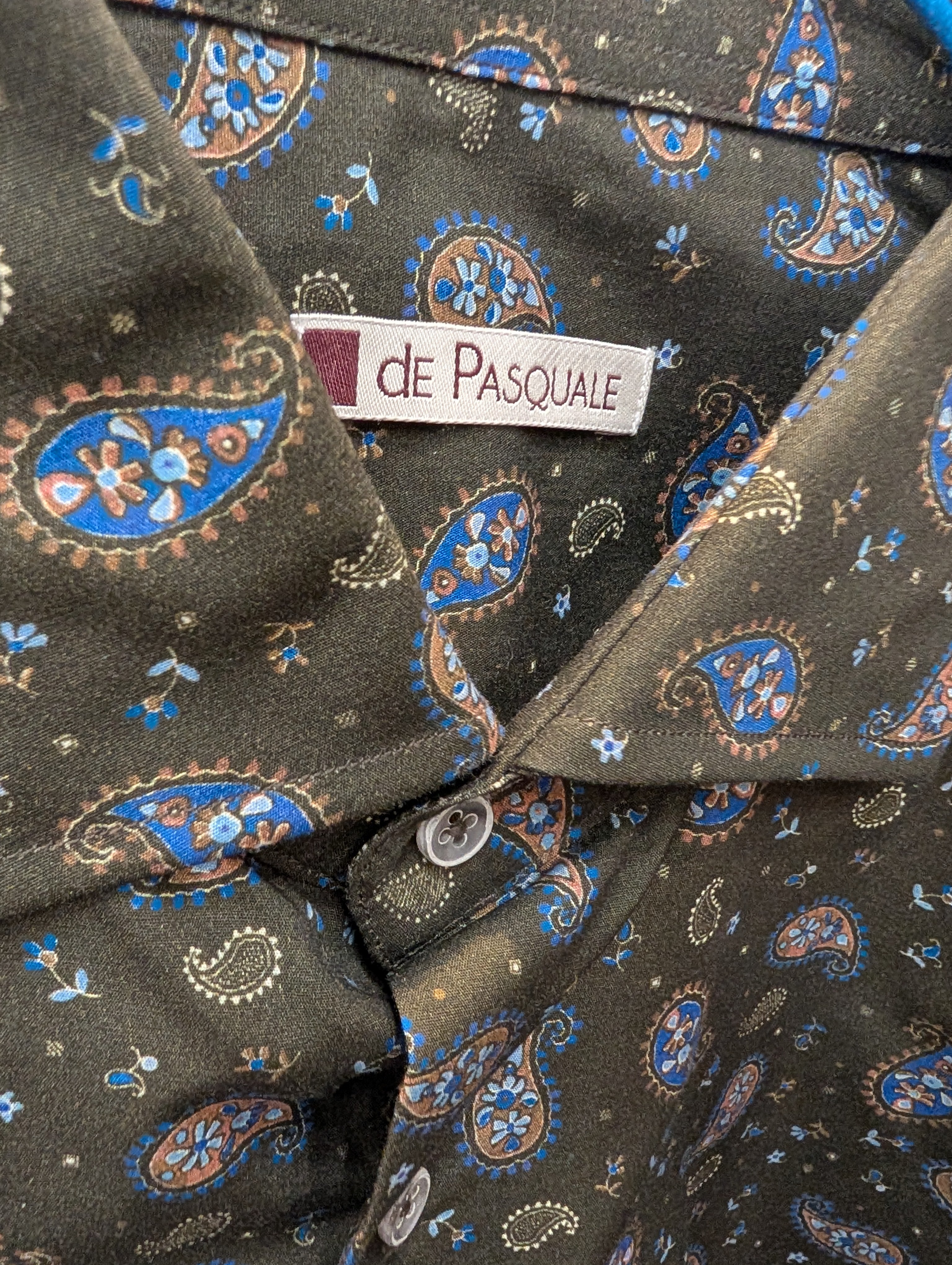 Camicia Uomo De Pasquale Marrone Fantasia taglia 42