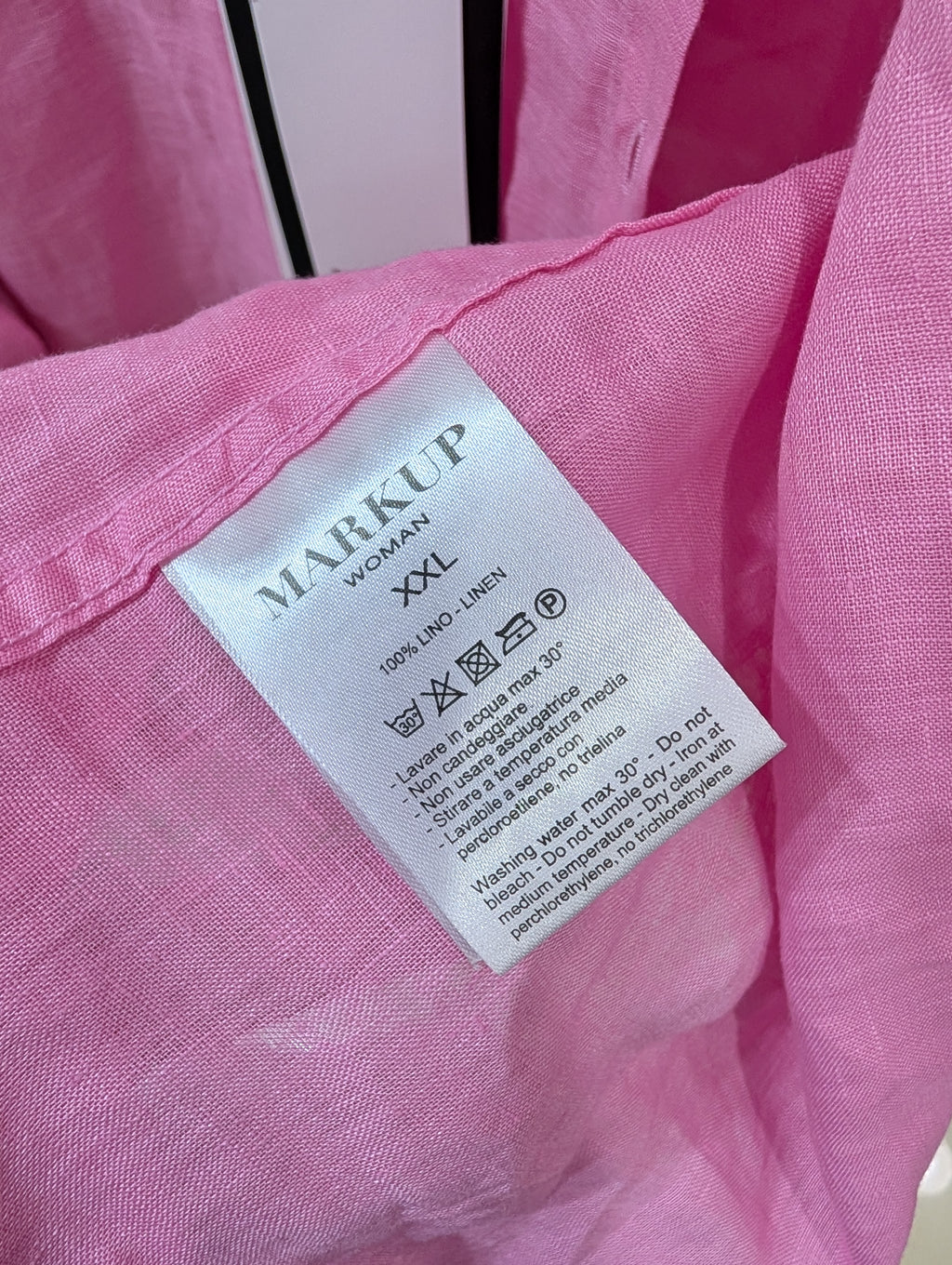 Camicia Donna Markup 100% Lino XXL