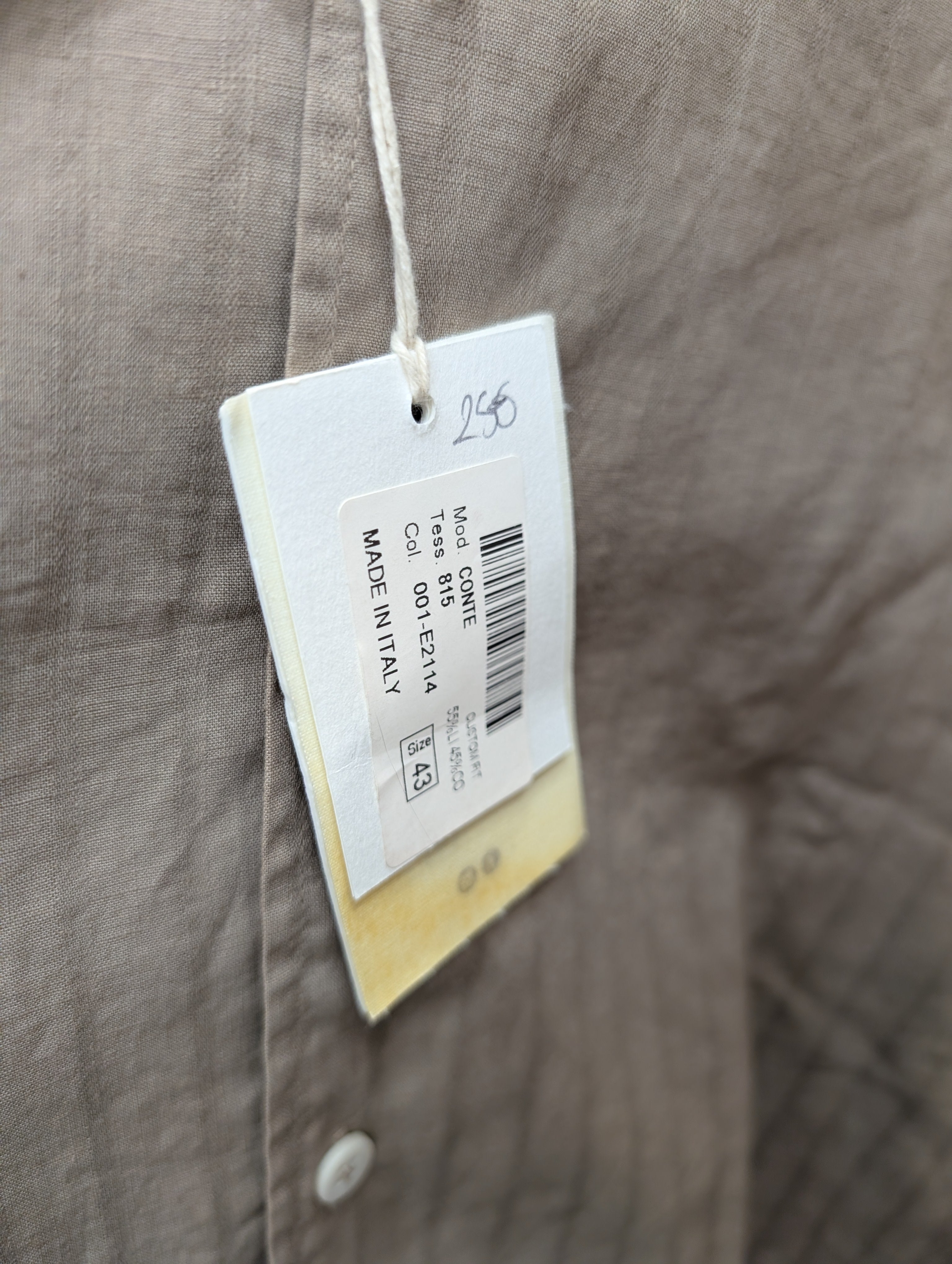 Camicia Uomo in Cotone Montesanto taglia 43