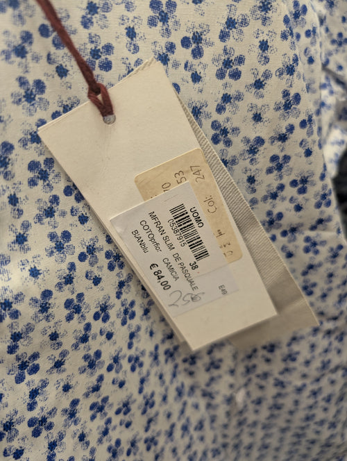 Camicia Uomo De Pasquale Taglia 38 Fantasia