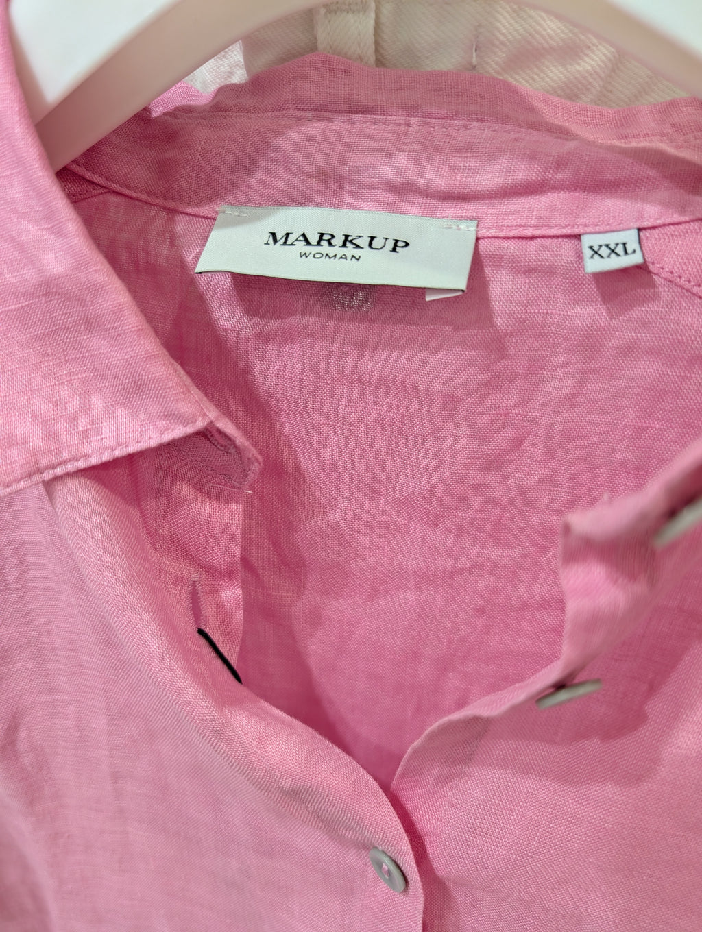 Camicia Donna Markup 100% Lino XXL