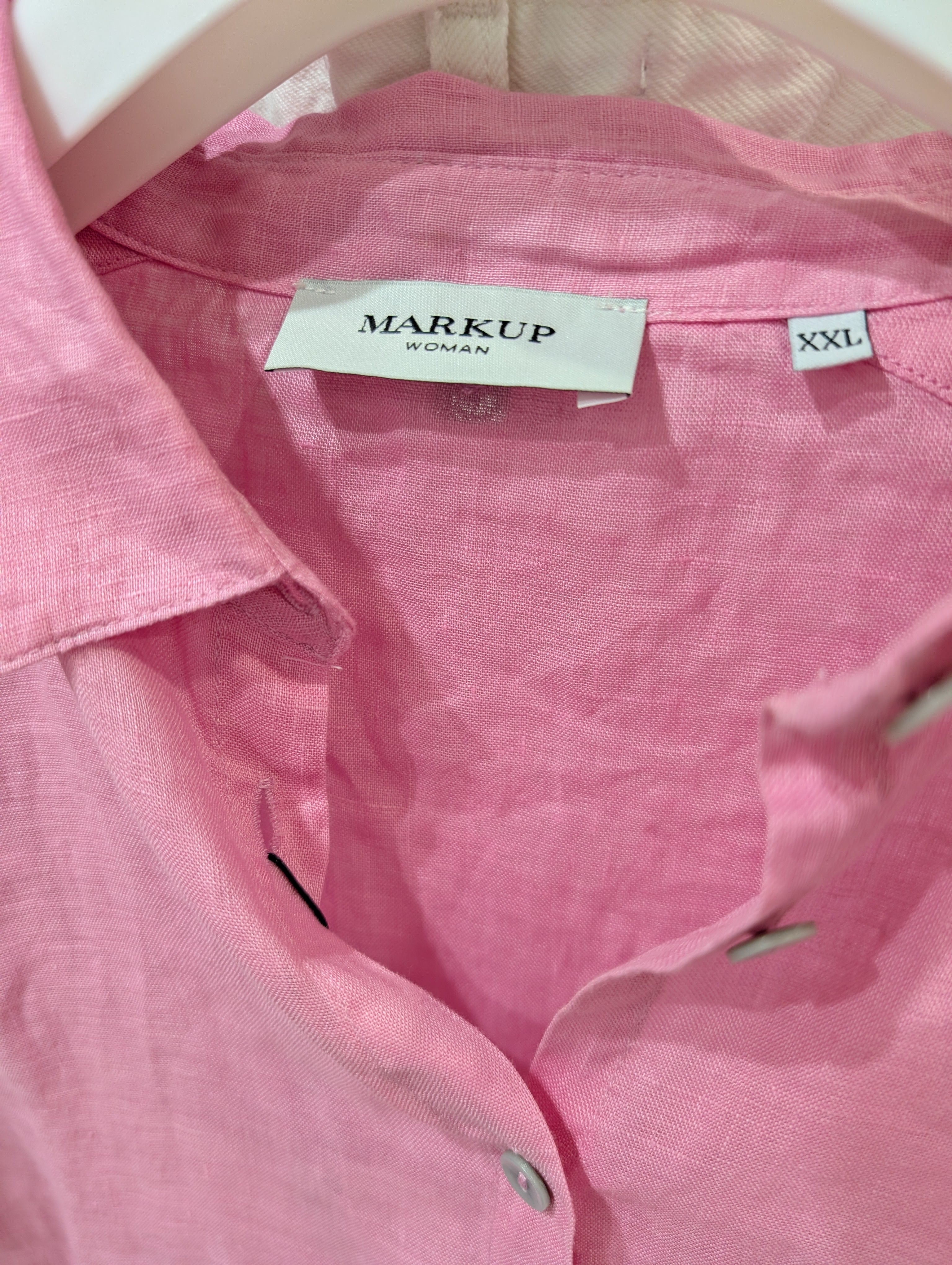 Camicia Donna Markup 100% Lino XXL